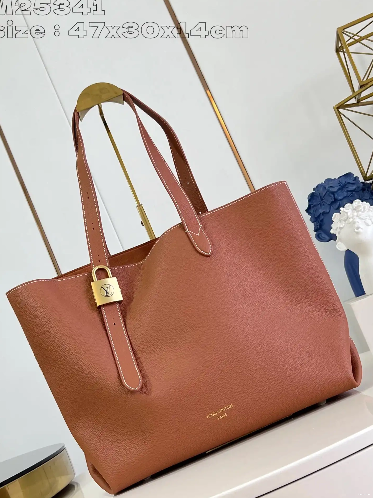 Cheap LOUIS MM-47*30*14CM VUITTON Key Cabas Low 0517